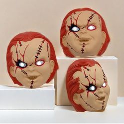 1 PCS Chucky Mask Halloween Mask for Women Halloween Costume Chucky Costume 