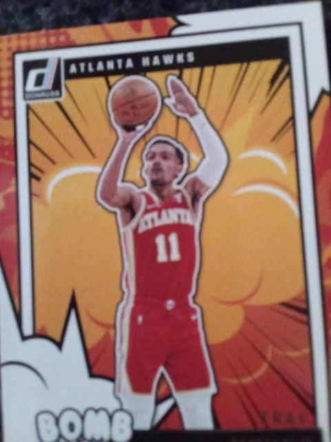 25 Donruss Bomb Squad Trae Young