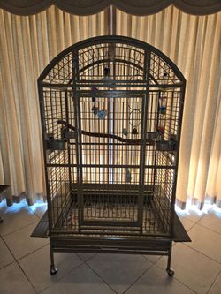 Large Parrot Bird Cage, Excellent Condition,  Reduced Price $449.00