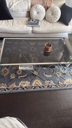 Contemporary Glass coffee table