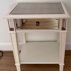 Mirrored Night Stand 