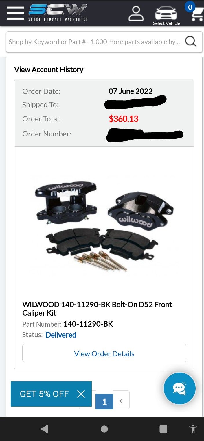 Brand New Wilwood Dual Piston Calipers 