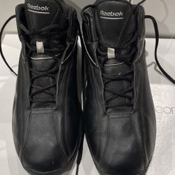 RARE VINTAGE  REEBOK HEXALITE RB 911 PYE 4 BLACK ATHLETIC SHOES MEN'S SIZE 12 