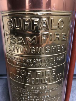 Copper & Brass Extinguisher