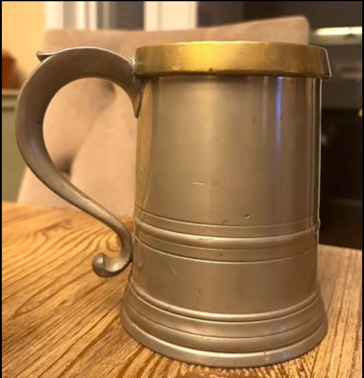 Pewter Tankard Mug 40oz