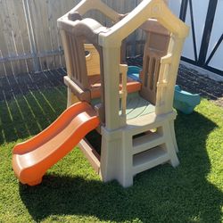 Kids Play House With Two Slides
