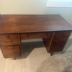 Mid Century Style Wooden Desk
