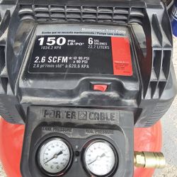 Porter Cable Air Compressor 