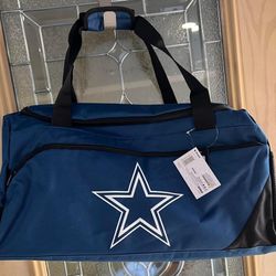 New Dallas Cowboys Large Gym Bag