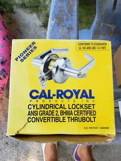 Cal - Royal cylindrical lockset