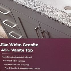 Vanity top Jilin white topp