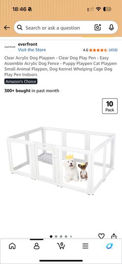 dog pen - lightly used