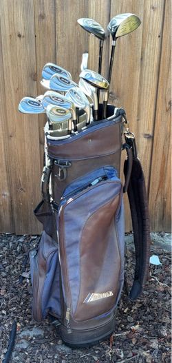 Orlimar TriMetal golf set (Driver+fairway wood+hybrid+3i-pw+sw+putter+bag)