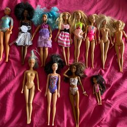 Barbie Dolls Lot