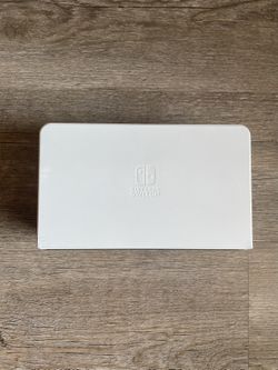 White Nintendo Switch OLED Dock