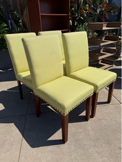 Antique Green dinner Chairs