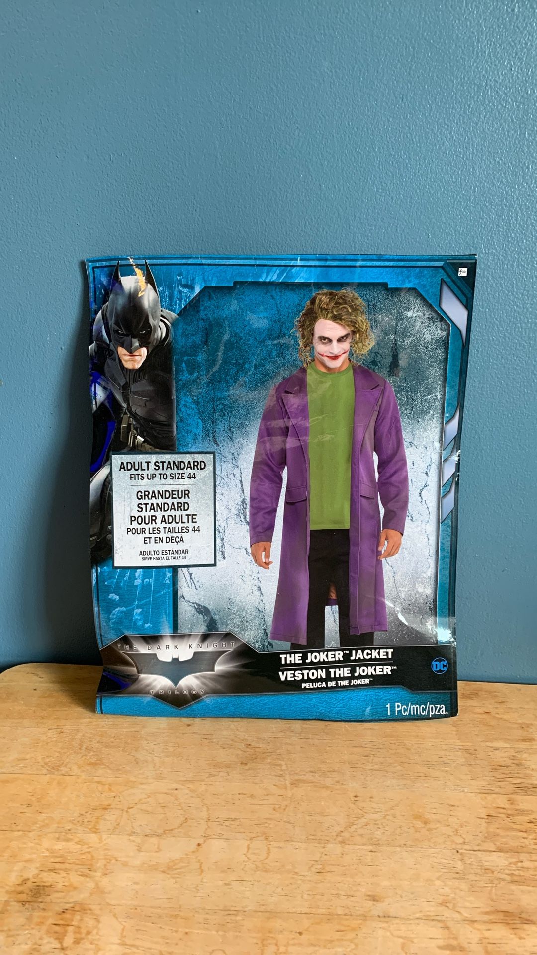 HALLOWEEN DC BATMAN THE DARK KNIGHT THE JOKER ADULT SIZE COSTUME