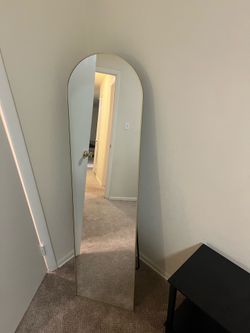 Gold Arched Mirror