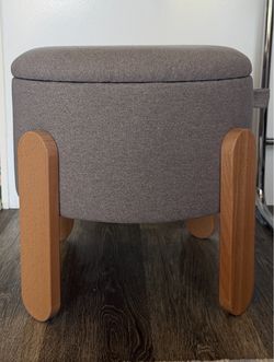 IKEA FÖRLUNDA Storage Ottoman / Pouf, Gray