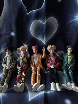 BTS Fashion Dolls Set of 5