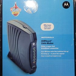Motorola Surfboard Cable Modem Docsis 2.0 like new