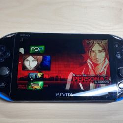 Sony PSVita 2000 Blue Mod With CFW In Good Condition With 128gb SD Card.