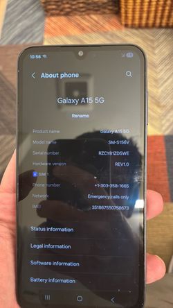 Samsung Galaxy A15 5G Smartphone