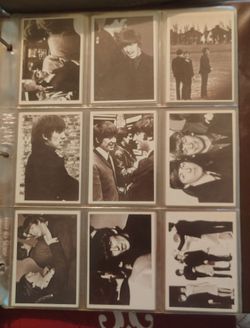 Vintage Beatles Trading Cards Collection