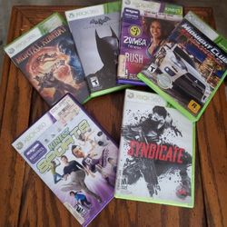 Xbox 360 And Ps4 Games