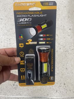 Farpoint Rechargeable Micro Flashlight