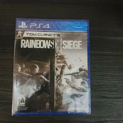 RAINBOW SIX SIEGE NEW, UNOPENED, & FACTORY SEALED PS4