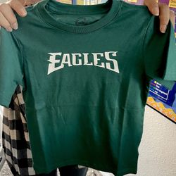 Philadelphia Eagles T Shirt Kids Youth Size 4-5 Yrs X Small Fly Eagles Jersey Philly