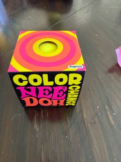 Needoh color changing stress ball