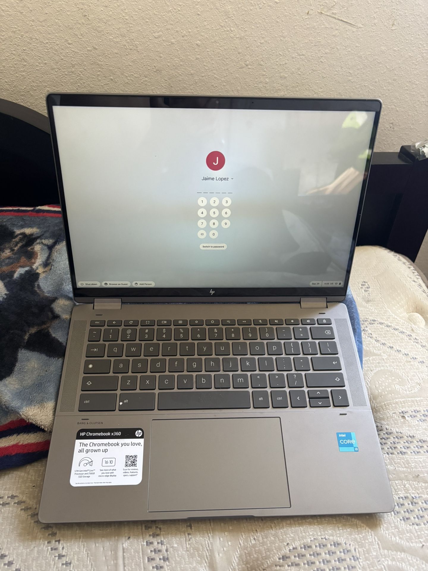 HP Chromebook X360