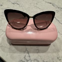 Kate Spade Sunglasses And Case 