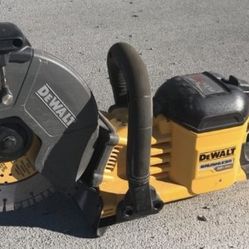 DeWalt Cordless 60v  Concrete Saw