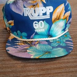 Vintage Floral Pattern Snapback 