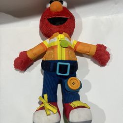 Playskool Sesame Street ~ Ready to Dress Elmo Plush ~ Teaching Tool Play Toy