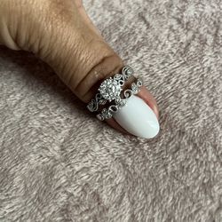 Set Of 3 Weddings Rings 