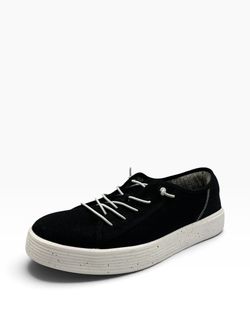 NEW Hey Dude Men’s Cody Sport Size 9 Sneakers Black Lace Up Shoes NWT