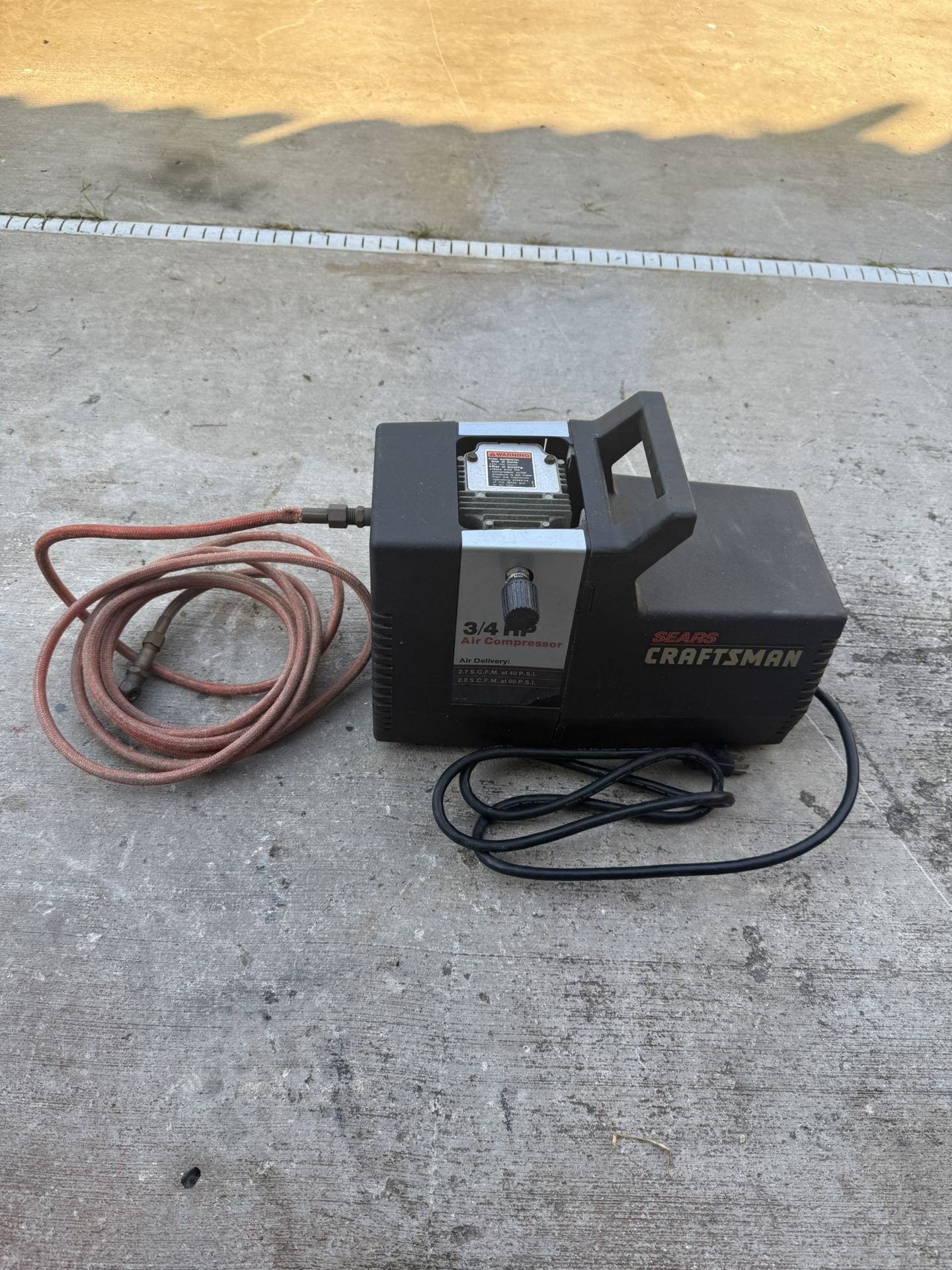 Craftsman electric air compressor