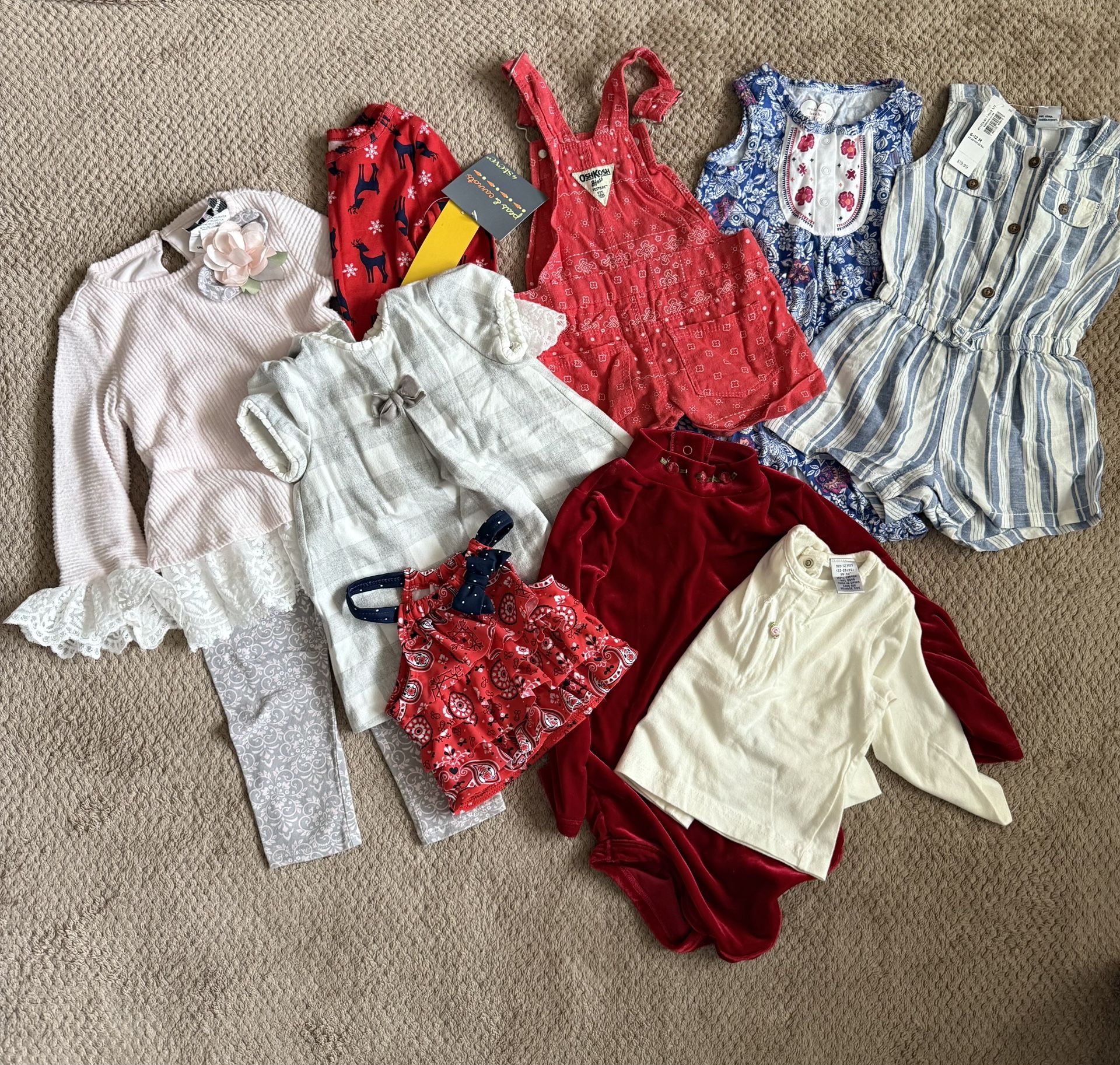 Baby Girl Clothing 6-24 Months