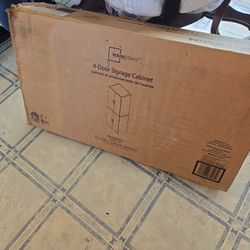 4 Drawer Storage Cabinet 