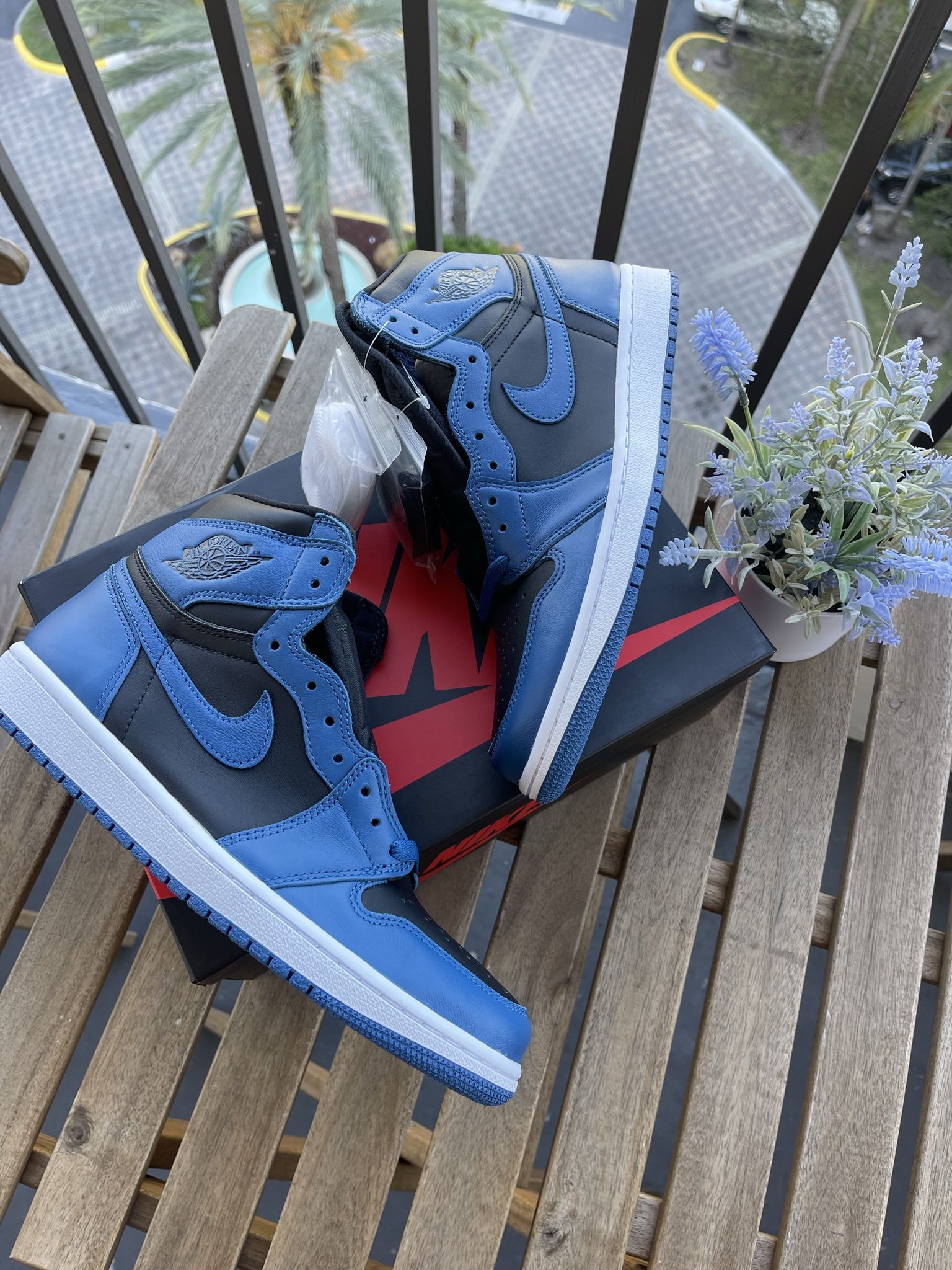 Jordan 1 High Og Marina Blue Size 7