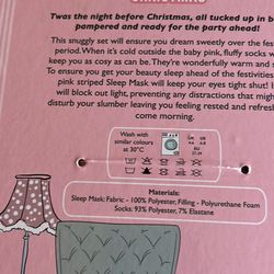 Cosy Socks & Eye Mask 