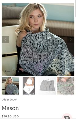 Udder Cover Nursing Cover - Mason
