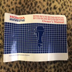 Honda Boat Motor Manual