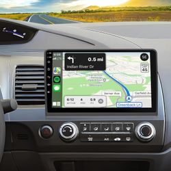 New | 9" Car Stereo for Honda Civic 2006–2011 with CarPlay