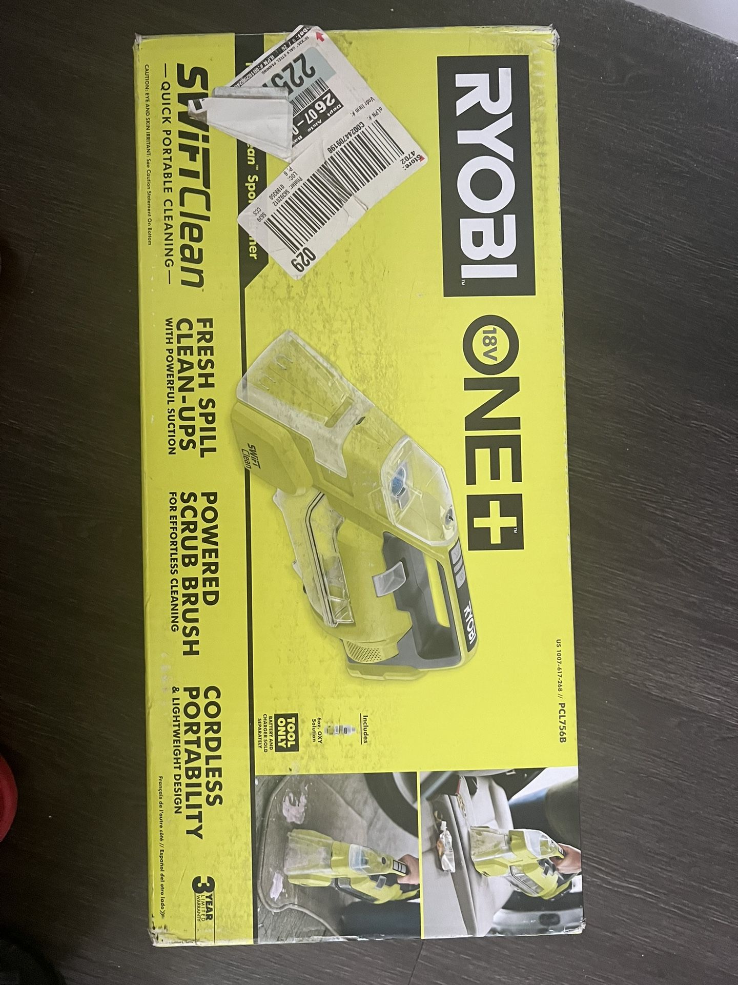Ryobi 18v One+ Clean Spot 