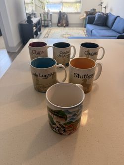 Starbucks Rare Collection Coffee Mugs